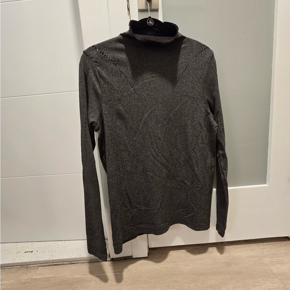 Puma Turtle Neck Active Wear Long Sleeve Shirt L